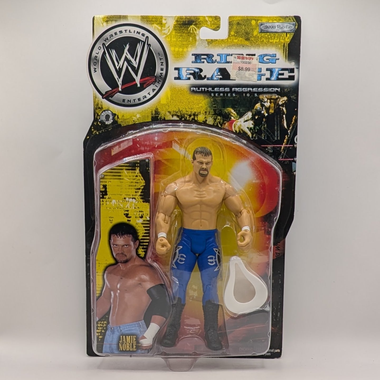 2004 WWE Jakks Pacific Ruthless Aggression Series 10.5 "Ring Rage" Jamie Noble