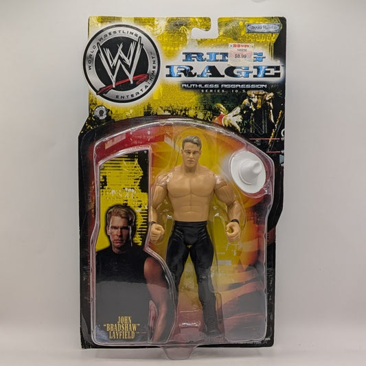 2004 WWE Jakks Pacific Ruthless Aggression Series 10.5 "Ring Rage" John "Bradshaw" Layfield