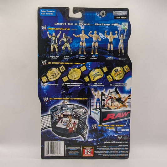 2004 WWE Jakks Pacific Ruthless Aggression Series 10.5 "Ring Rage" John "Bradshaw" Layfield