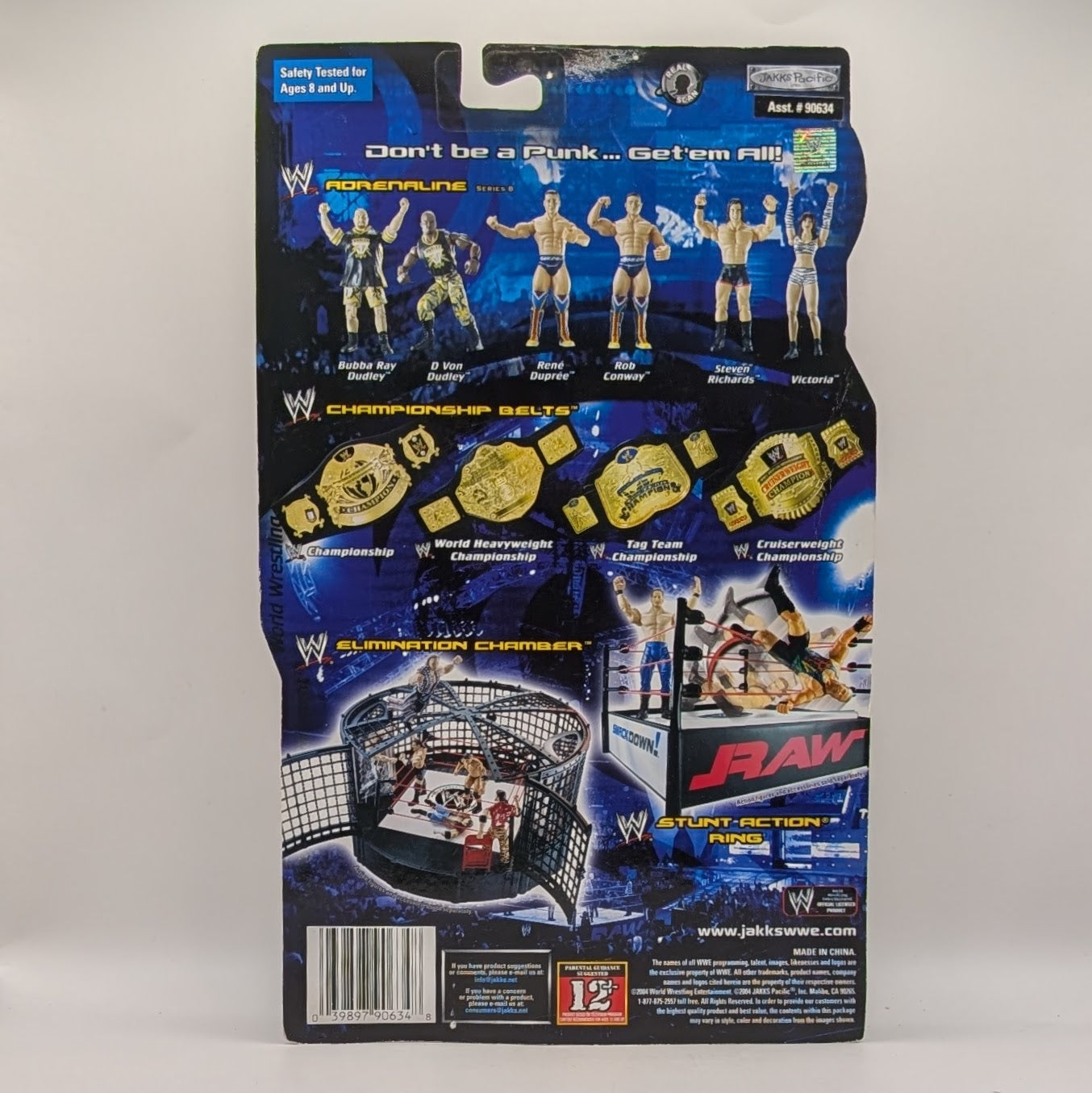 2004 WWE Jakks Pacific Ruthless Aggression Series 10.5 "Ring Rage" Matt Hardy