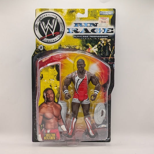 2004 WWE Jakks Pacific Ruthless Aggression Series 10.5 "Ring Rage" Shelton Benjamin