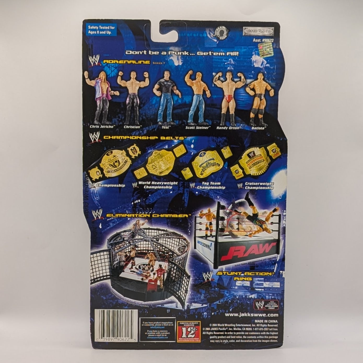 2004 WWE Jakks Pacific Ruthless Aggression Series 8.5 