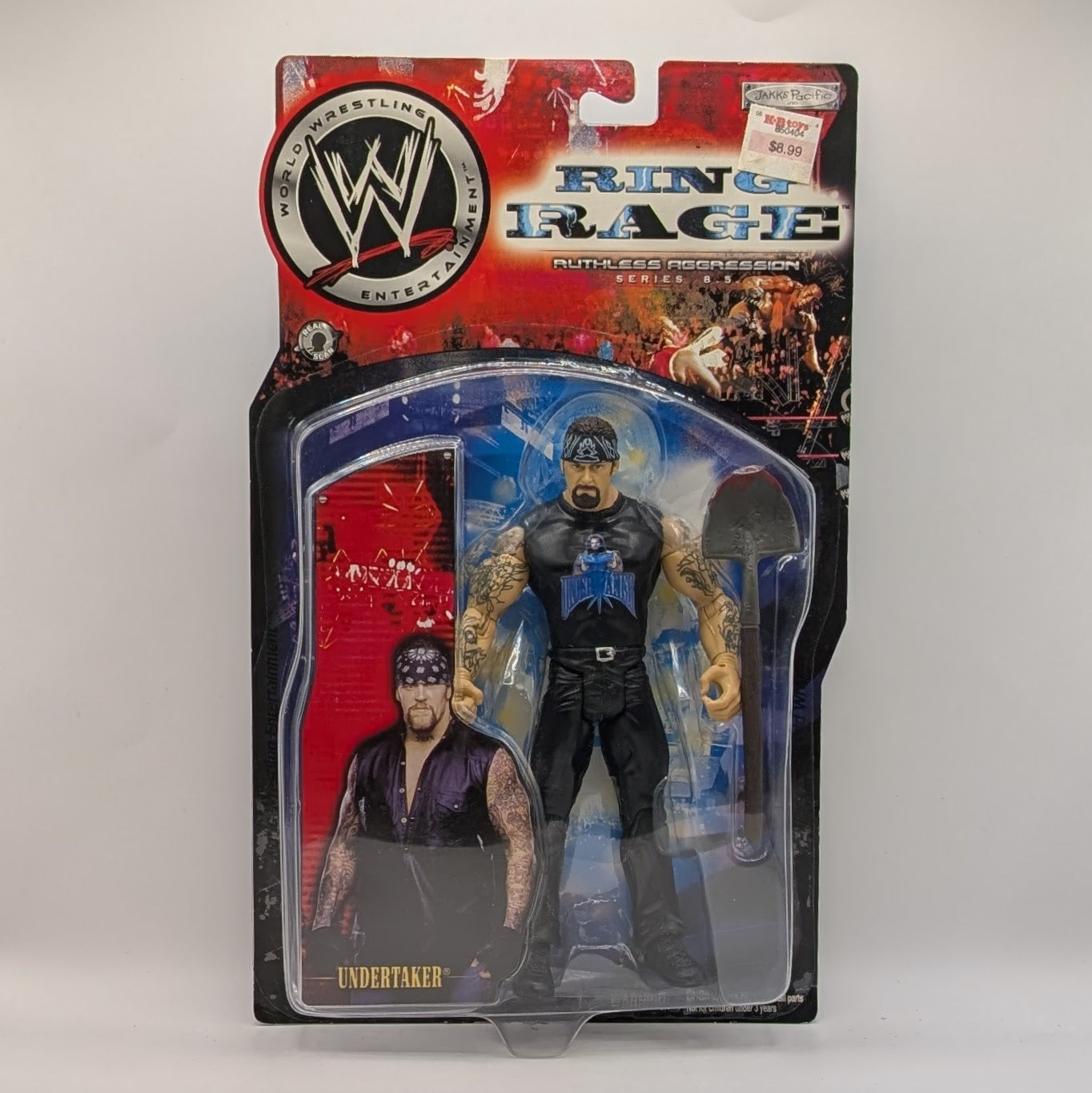 2004 WWE Jakks Pacific Ruthless Aggression Series 8.5 "Ring Rage" Undertaker
