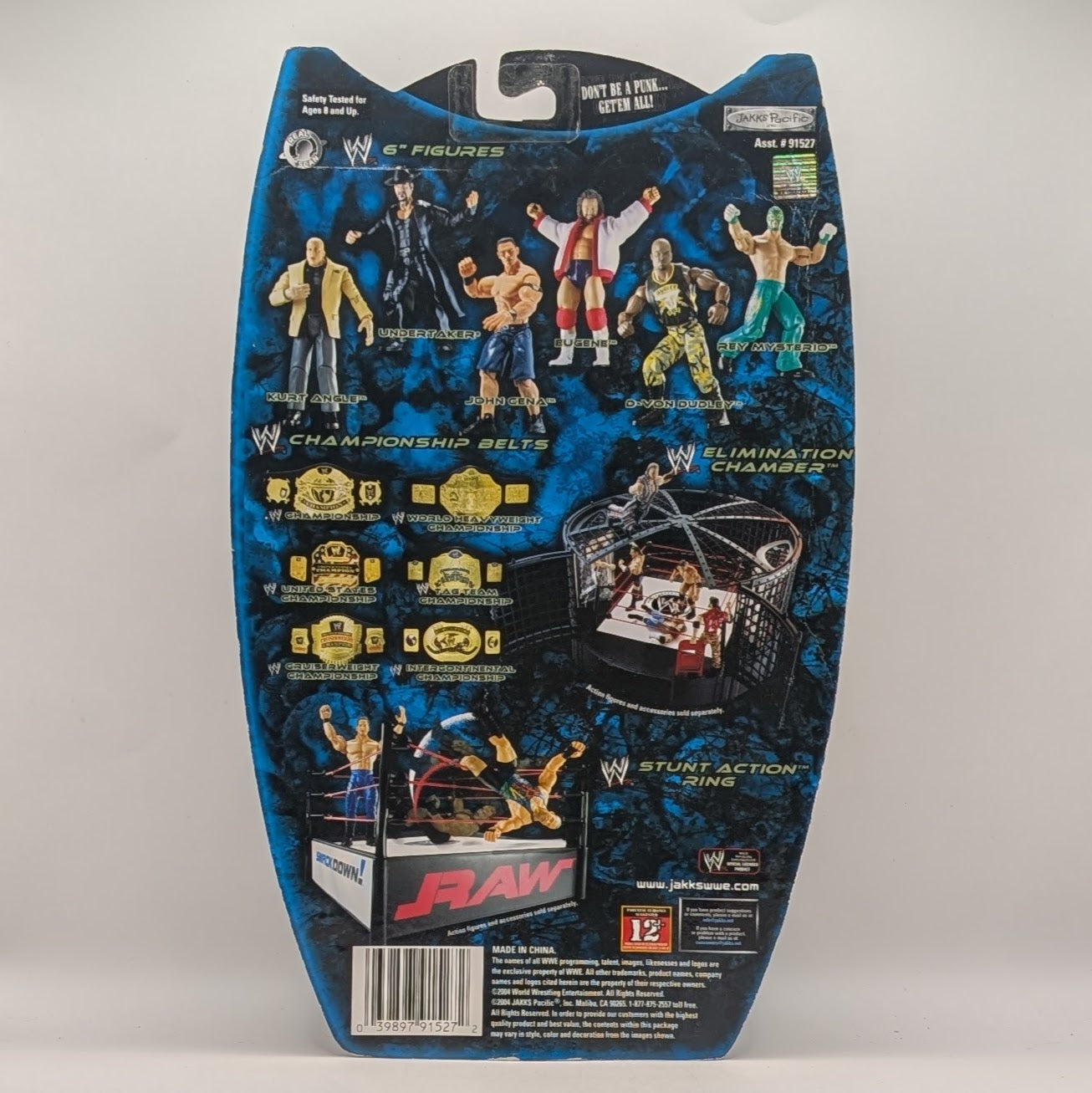 2004 WWE Jakks Pacific Ruthless Aggression Series 11.5 Charlie Haas [With Blue Trunks]