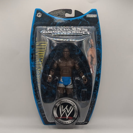 Figura Wwe Shelton Benjamin Con Escalera | Meses sin interés Figura Wwe Shelton Benjamin Con Escalera | Meses sin interés