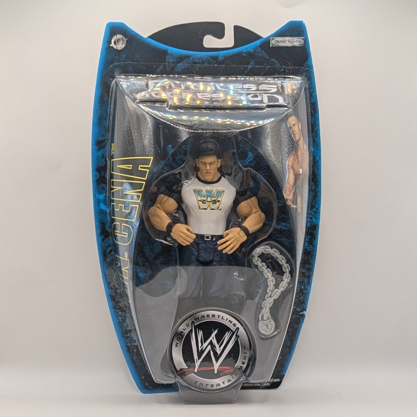 2004 WWE Jakks Pacific Ruthless Aggression Series 11.5 John Cena [With Shirt]