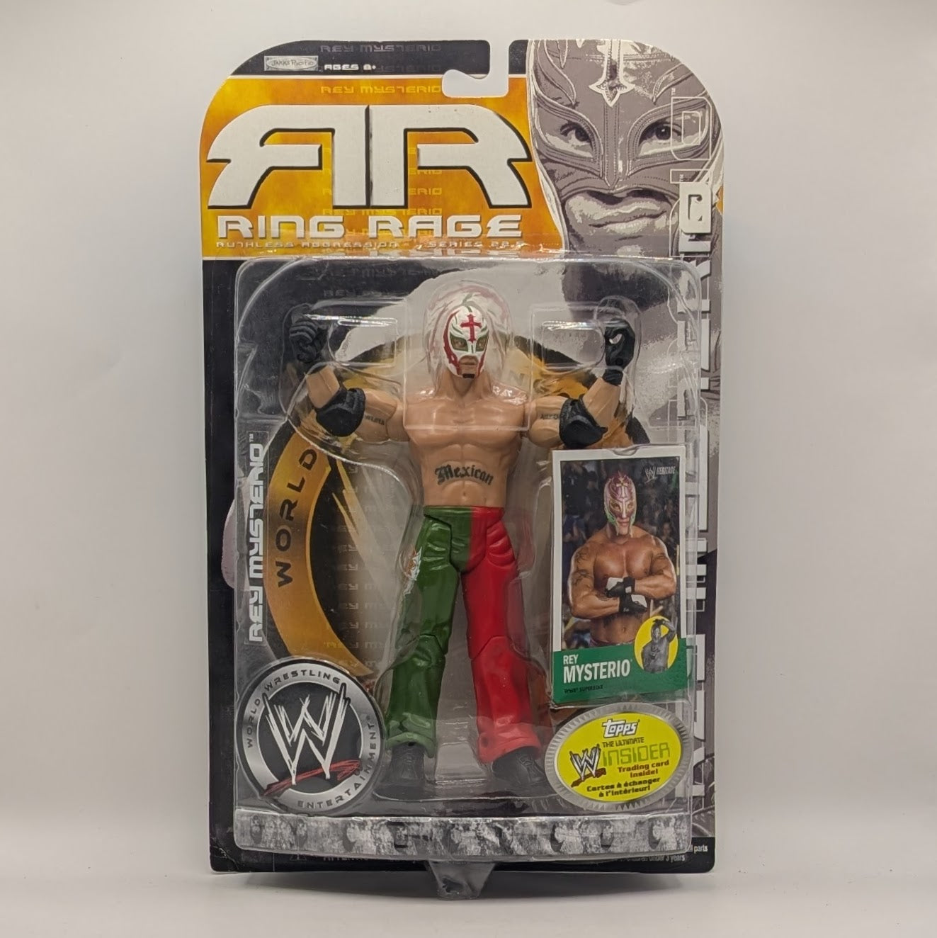 2006 WWE Jakks Pacific Ruthless Aggression Series 22.5 "Ring Rage" Rey Mysterio