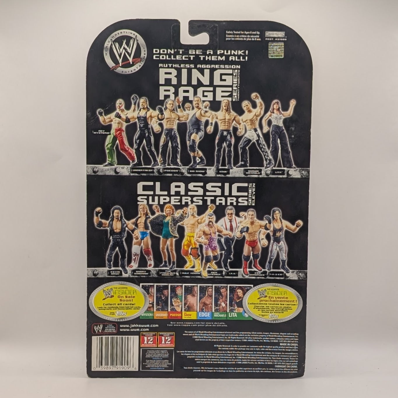 2006 WWE Jakks Pacific Ruthless Aggression Series 22.5 "Ring Rage" Rey Mysterio
