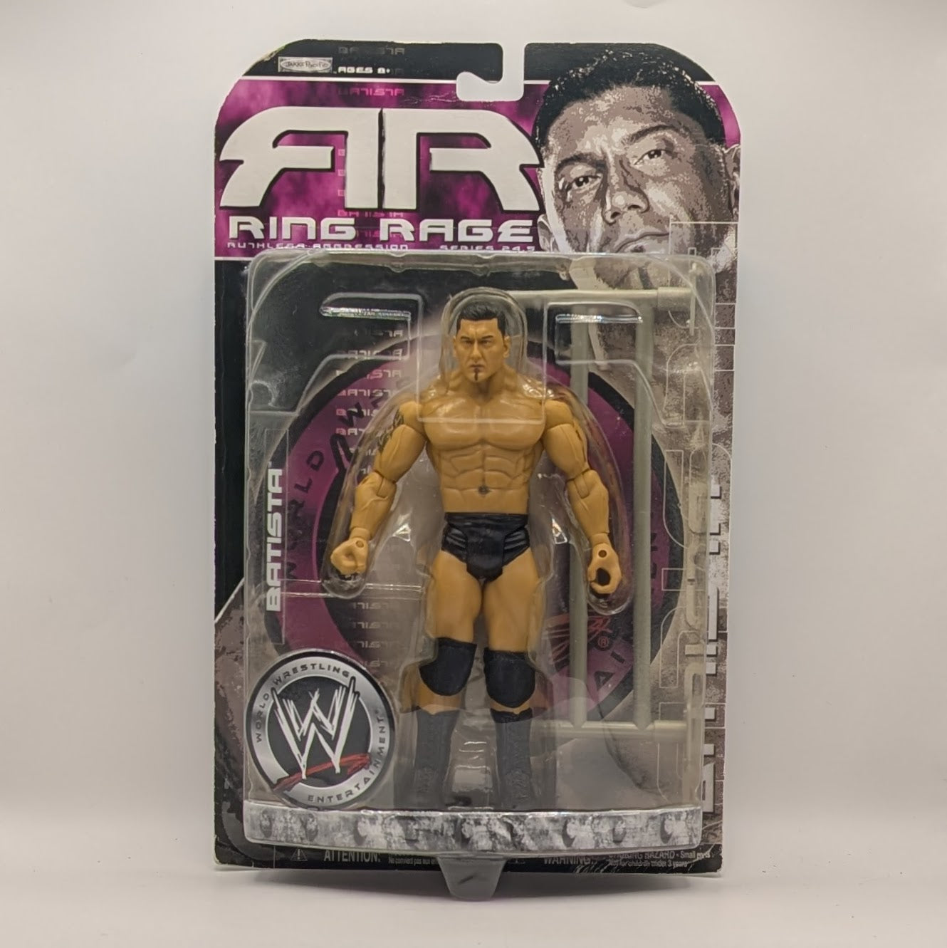 2007 WWE Jakks Pacific Ruthless Aggression Series 24.5 "Ring Rage" Batista