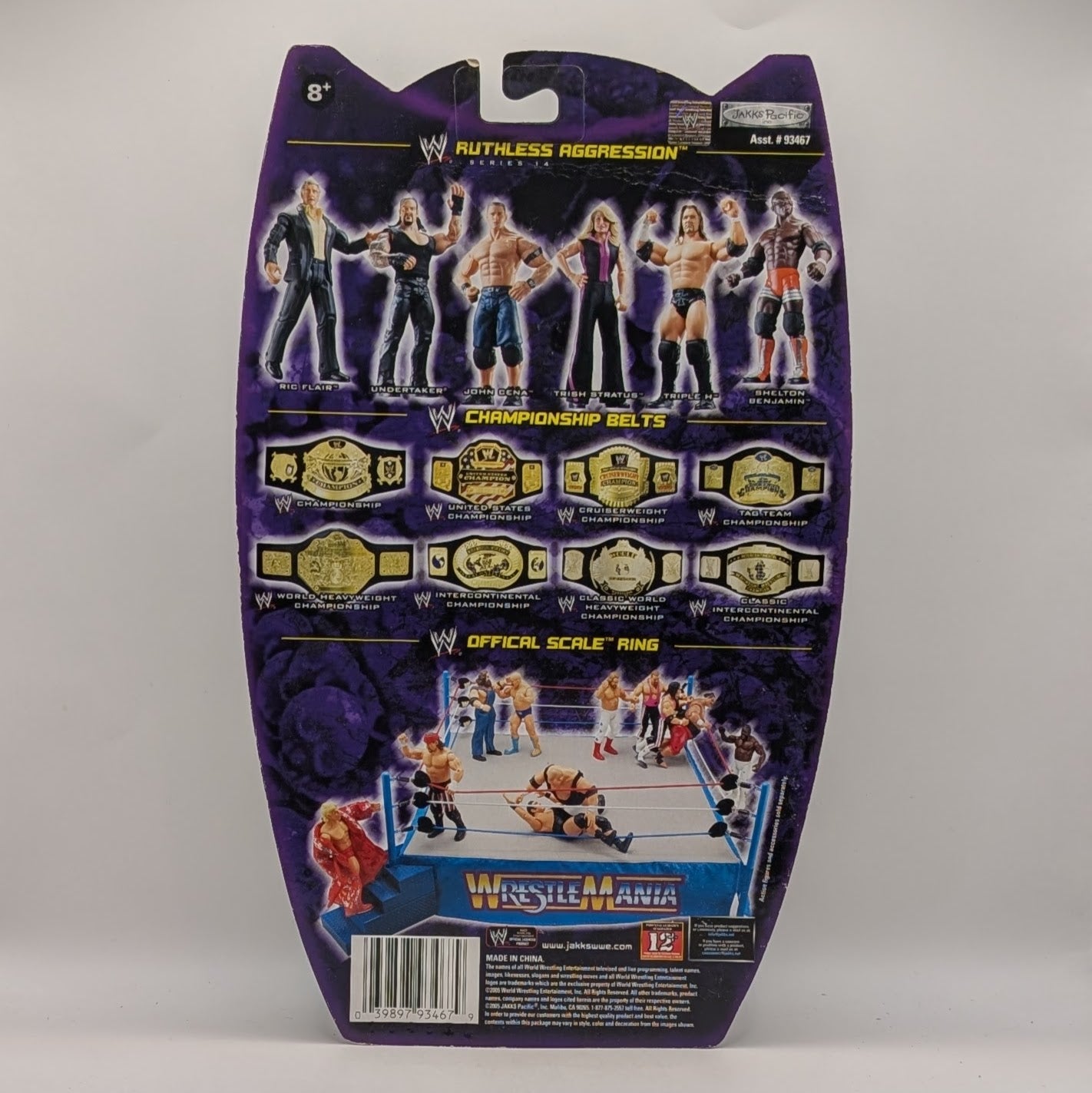 2005 WWE Jakks Pacific Ruthless Aggression Series 14 Undertaker