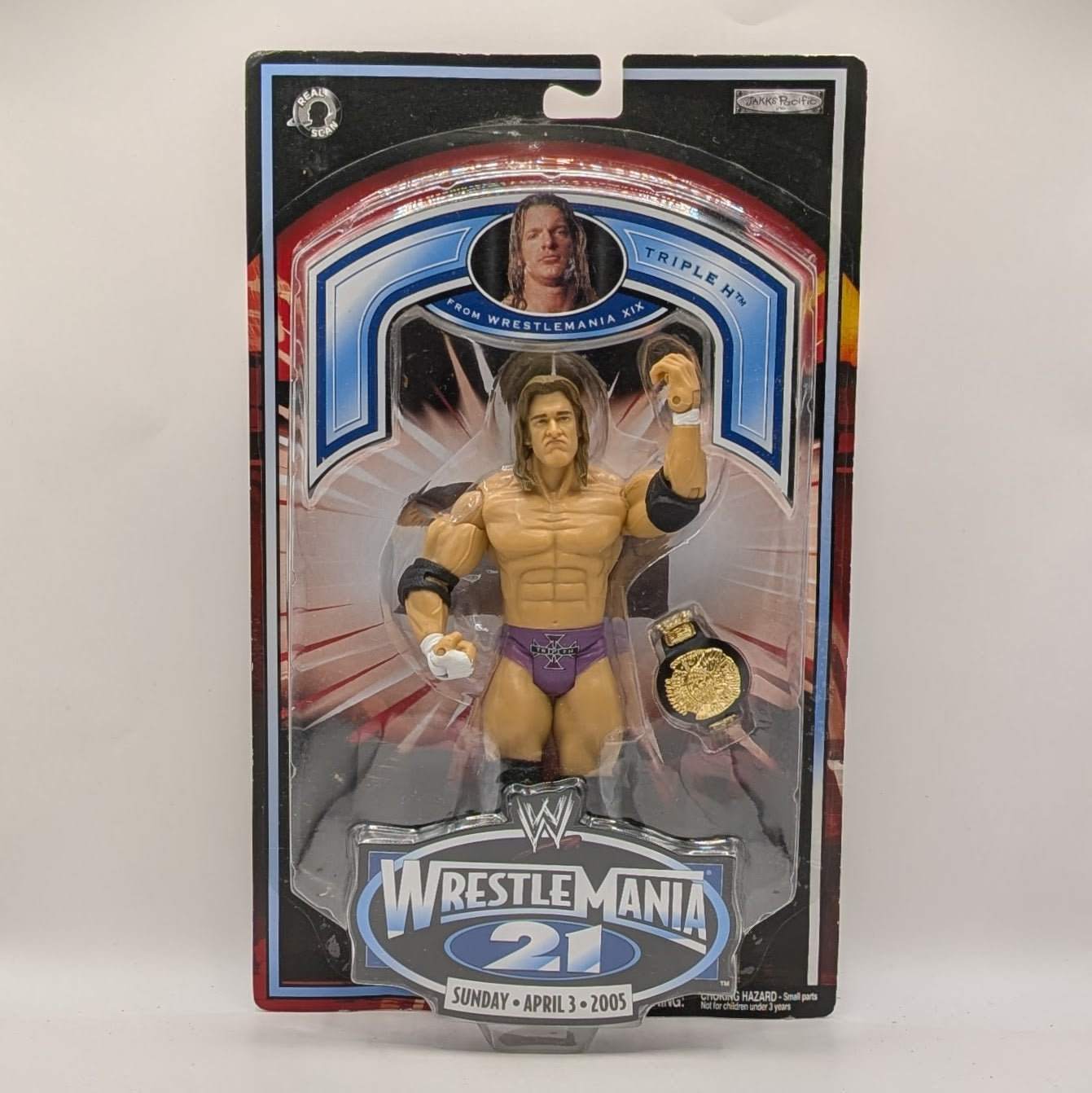 2005 WWE Jakks Pacific Ruthless Aggression WrestleMania 21 Series 1 Triple H