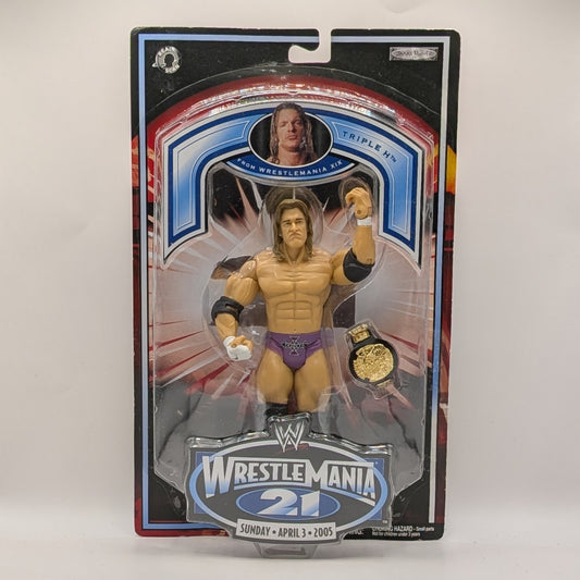 2005 WWE Jakks Pacific Ruthless Aggression WrestleMania 21 Series 1 Triple H