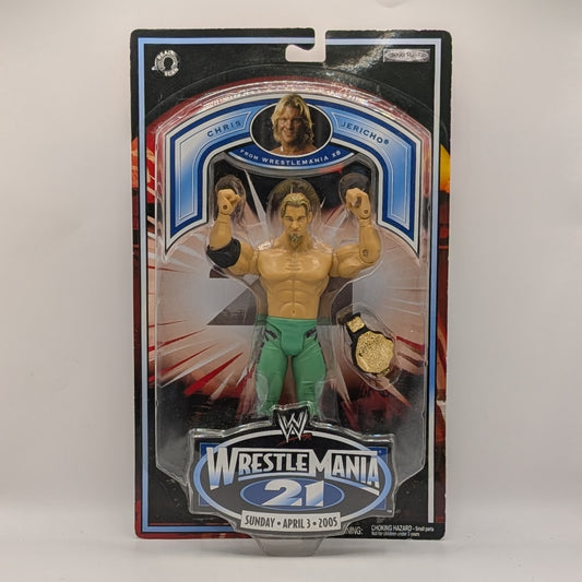 2005 WWE Jakks Pacific Ruthless Aggression WrestleMania 21 Series 1 Chris Jericho