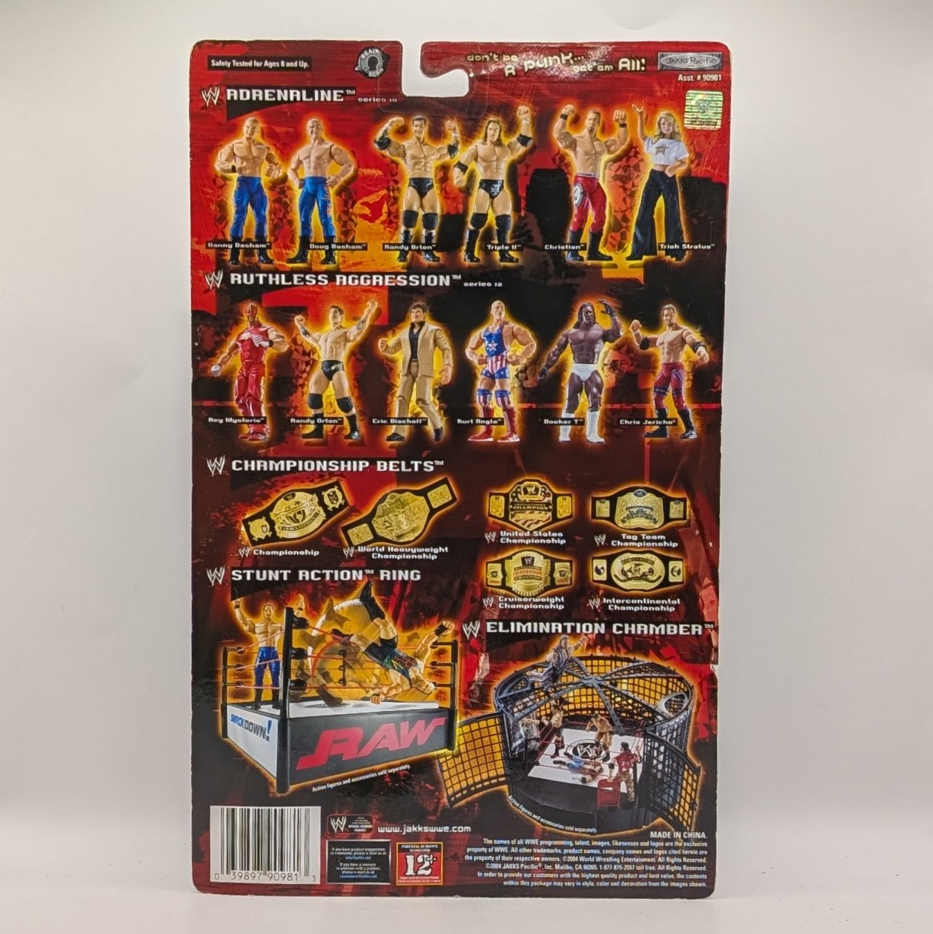 2005 WWE Jakks Pacific Ruthless Aggression WrestleMania 21 Series