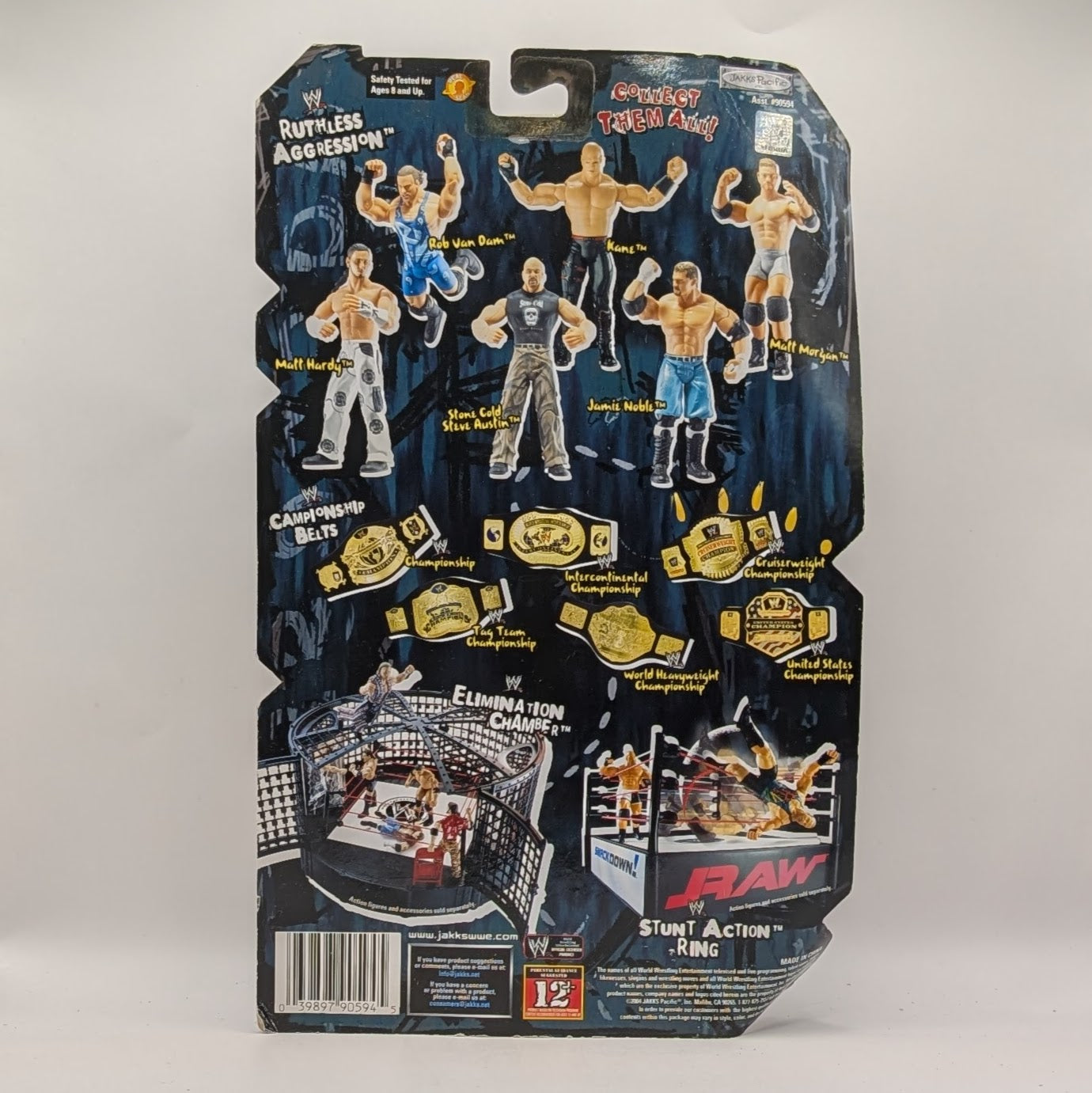 2004 WWE Jakks Pacific Ruthless Aggression Series 9 Jamie Noble