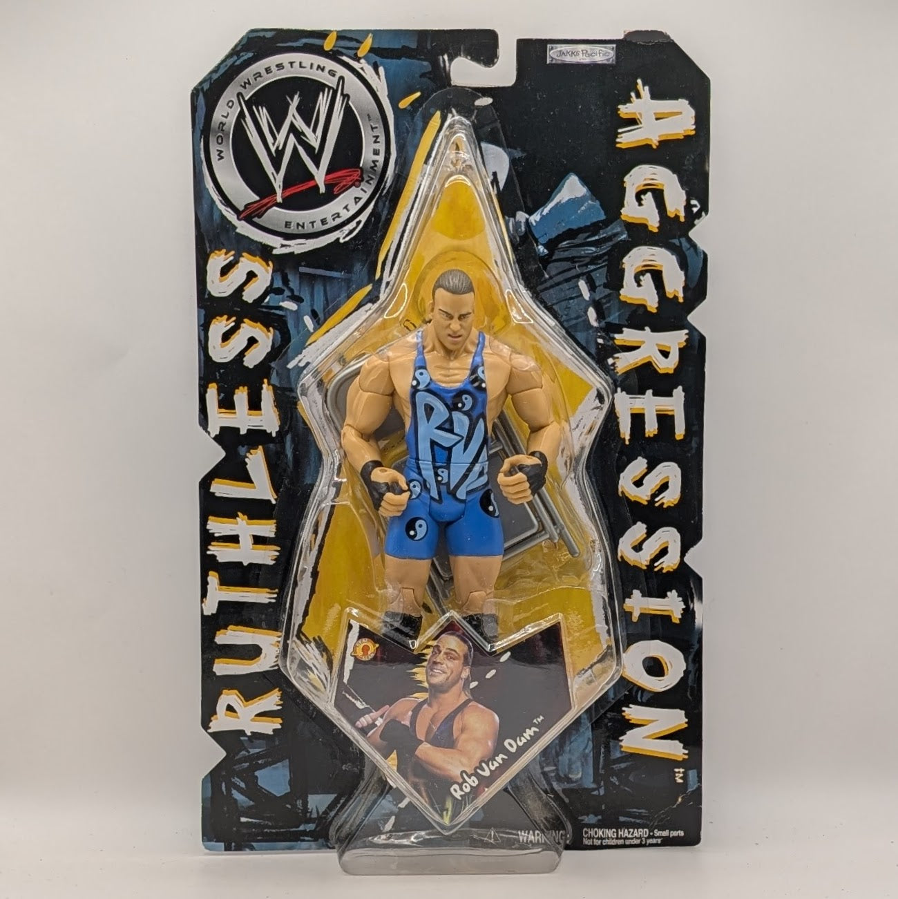 2004 WWE Jakks Pacific Ruthless Aggression Series 9 Rob Van Dam