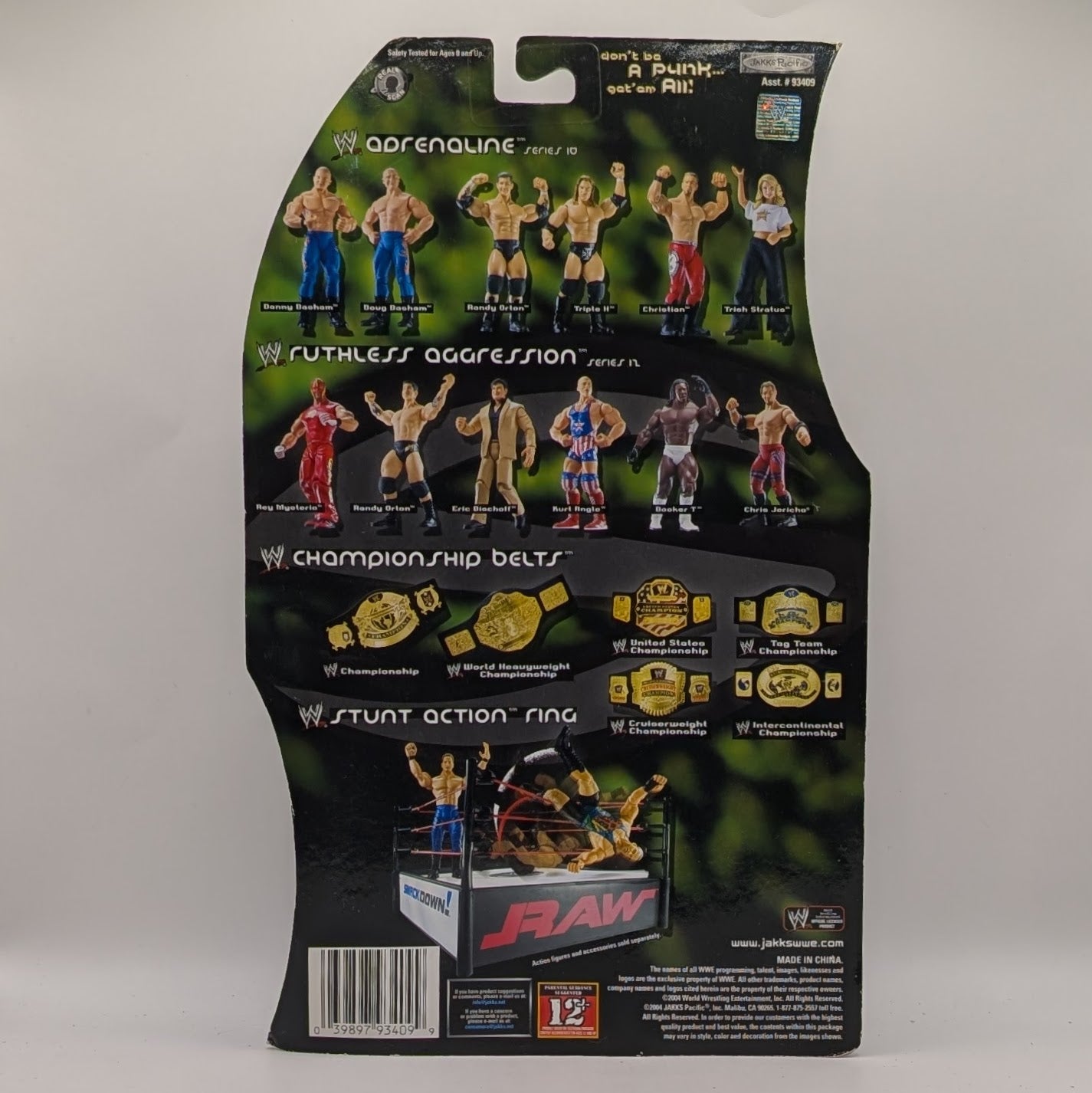 2004 WWE Jakks Pacific Ruthless Aggression Pay Per View Series 7