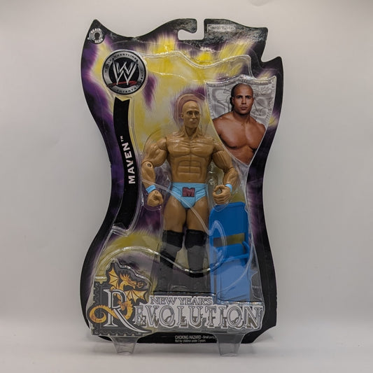 2005 WWE Jakks Pacific Ruthless Aggression Pay Per View Series 8 "New Year's Revolution" Maven