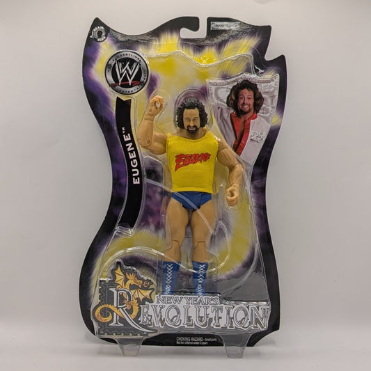 2005 WWE Jakks Pacific Ruthless Aggression Pay Per View Series 8 "New Year's Revolution" Eugene