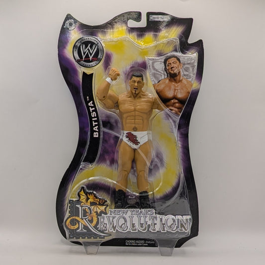 2005 WWE Jakks Pacific Ruthless Aggression Pay Per View Series 8 "New Year's Revolution" Batista