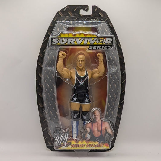 2006 WWE Jakks Pacific Ruthless Aggression Pay Per View Series 11 "Survivor Series" Kurt Angle