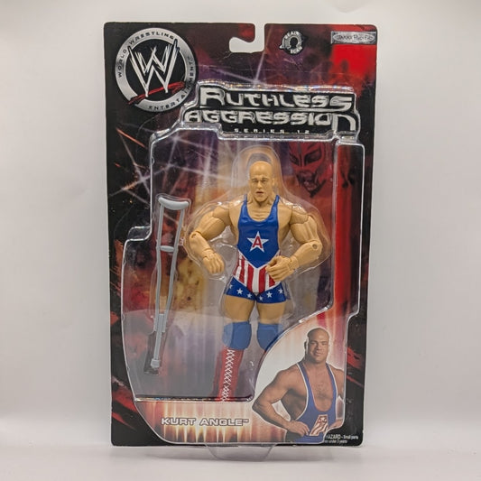 2004 WWE Jakks Pacific Ruthless Aggression Series 12 Kurt Angle