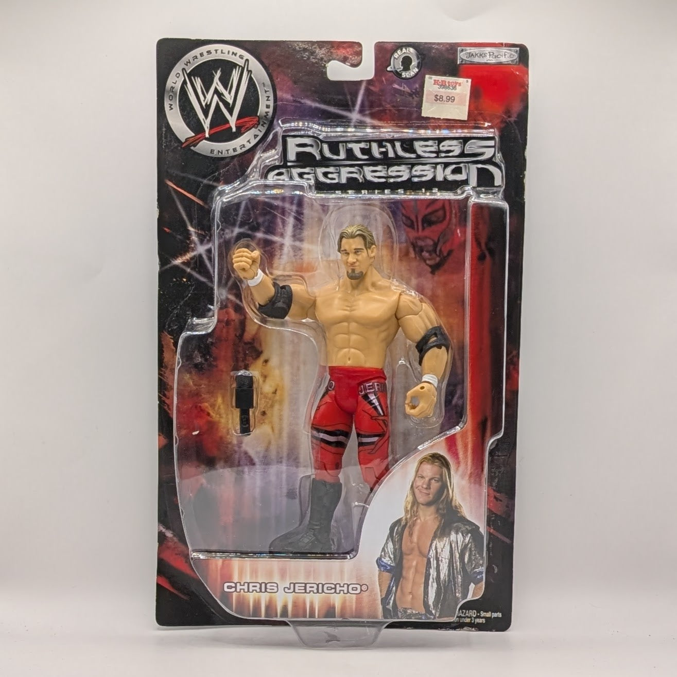 2004 WWE Jakks Pacific Ruthless Aggression Series 12 Chris Jericho
