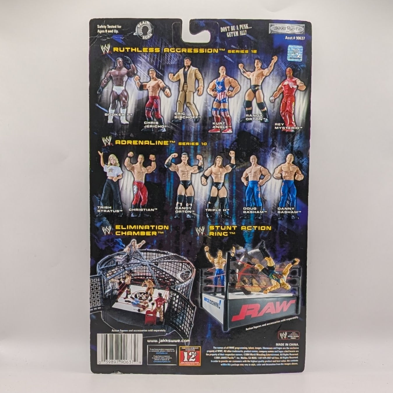 2004 WWE Jakks Pacific Ruthless Aggression Series 12 Chris Jericho