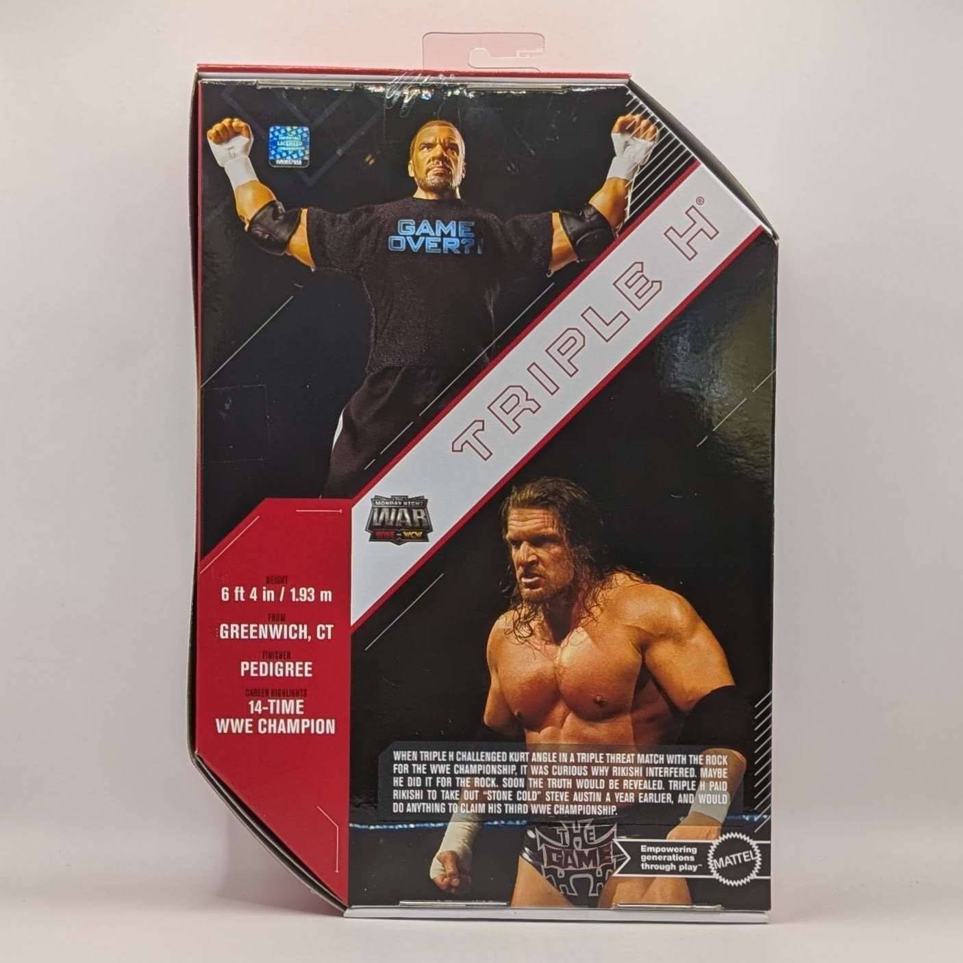 WWE アルティメット エディション マンデー ナイト ウォー トリプルH WWE Ultimate Edition Monday Night War Triple H Action Figure with