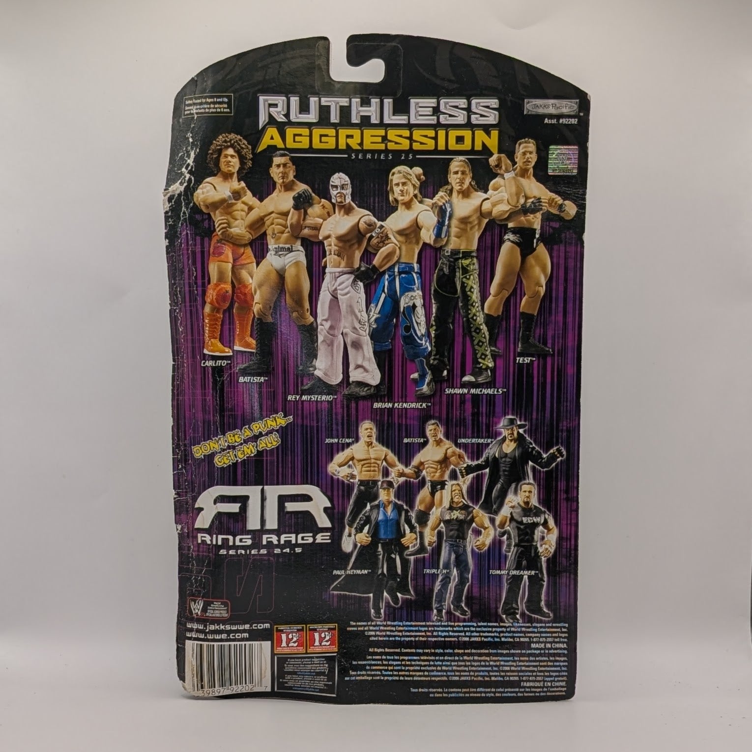2006 WWE Jakks Pacific Ruthless Aggression Series 25 Carlito