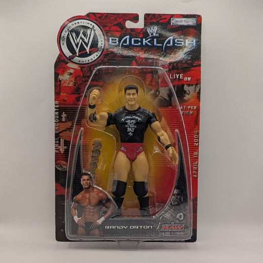 2004 WWE Jakks Pacific Ruthless Aggression Pay Per View Series 4 "Backlash" Randy Orton