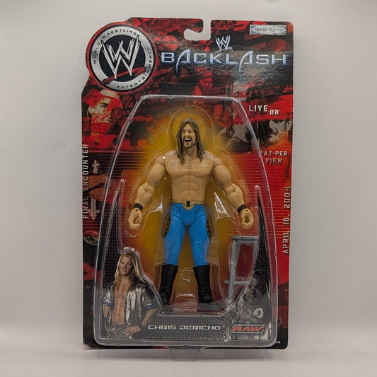 2004 WWE Jakks Pacific Ruthless Aggression Pay Per View Series 4 "Backlash" Chris Jericho