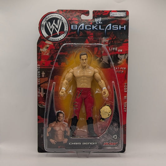 2004 WWE Jakks Pacific Ruthless Aggression Pay Per View Series 4 "Backlash" Chris Benoit