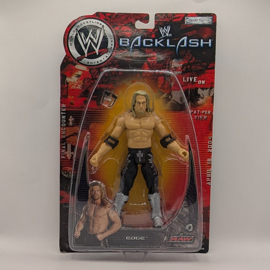 2004 WWE Jakks Pacific Ruthless Aggression Pay Per View Series 4 "Backlash" Edge