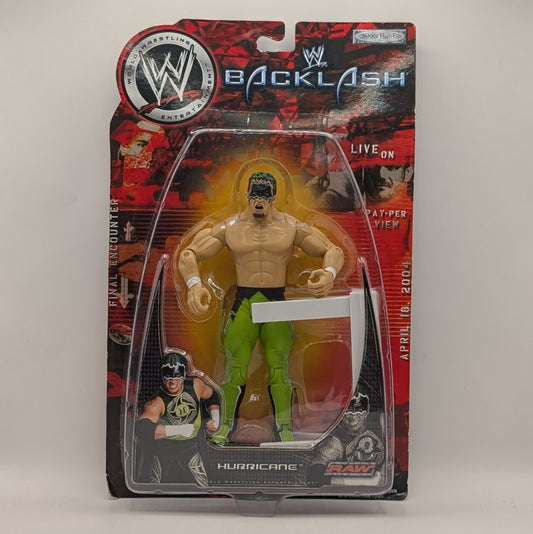 2004 WWE Jakks Pacific Ruthless Aggression Pay Per View Series 4 "Backlash" Hurricane