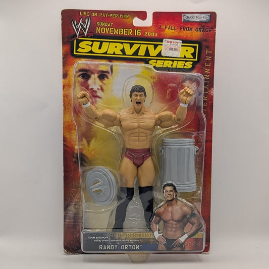 2003 WWE Jakks Pacific Ruthless Aggression Pay Per View Series 3 "Survivor Series" Randy Orton