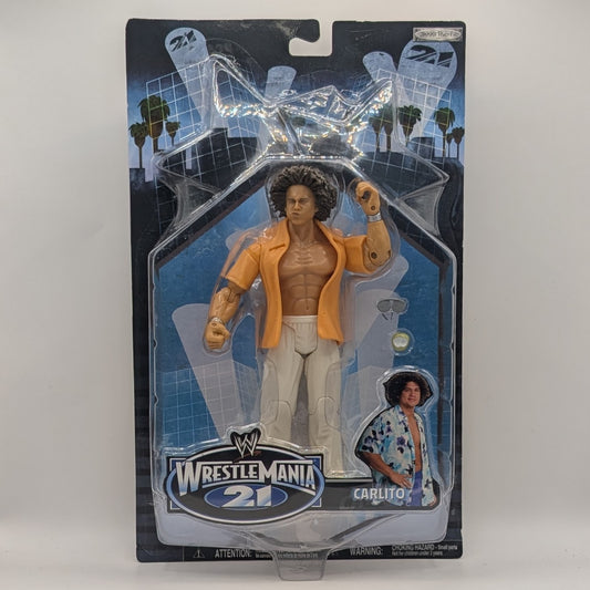 2005 WWE Jakks Pacific Ruthless Aggression WrestleMania 21 Series 3 Carlito
