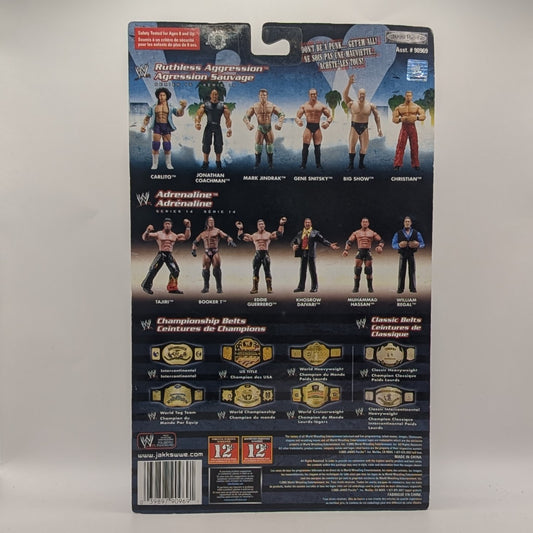 2005 WWE Jakks Pacific Ruthless Aggression WrestleMania 21 Series 3 Carlito