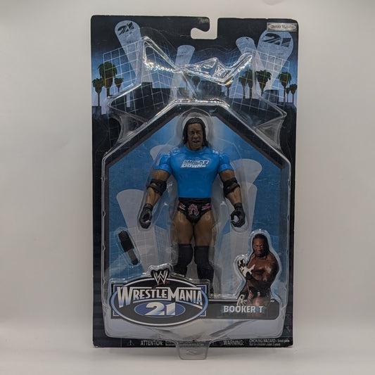 2005 WWE Jakks Pacific Ruthless Aggression WrestleMania 21 Series 3 Booker T