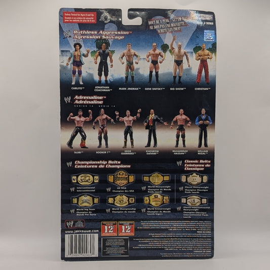 2005 WWE Jakks Pacific Ruthless Aggression WrestleMania 21 Series 3 Booker T