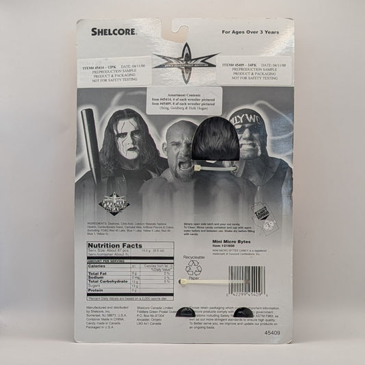 2000 WCW Shelcore Wristband Candy Dispenser Sting