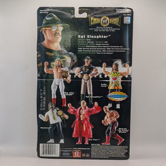 2004 WWE Jakks Pacific Classic Superstars Series 2 Sgt. Slaughter