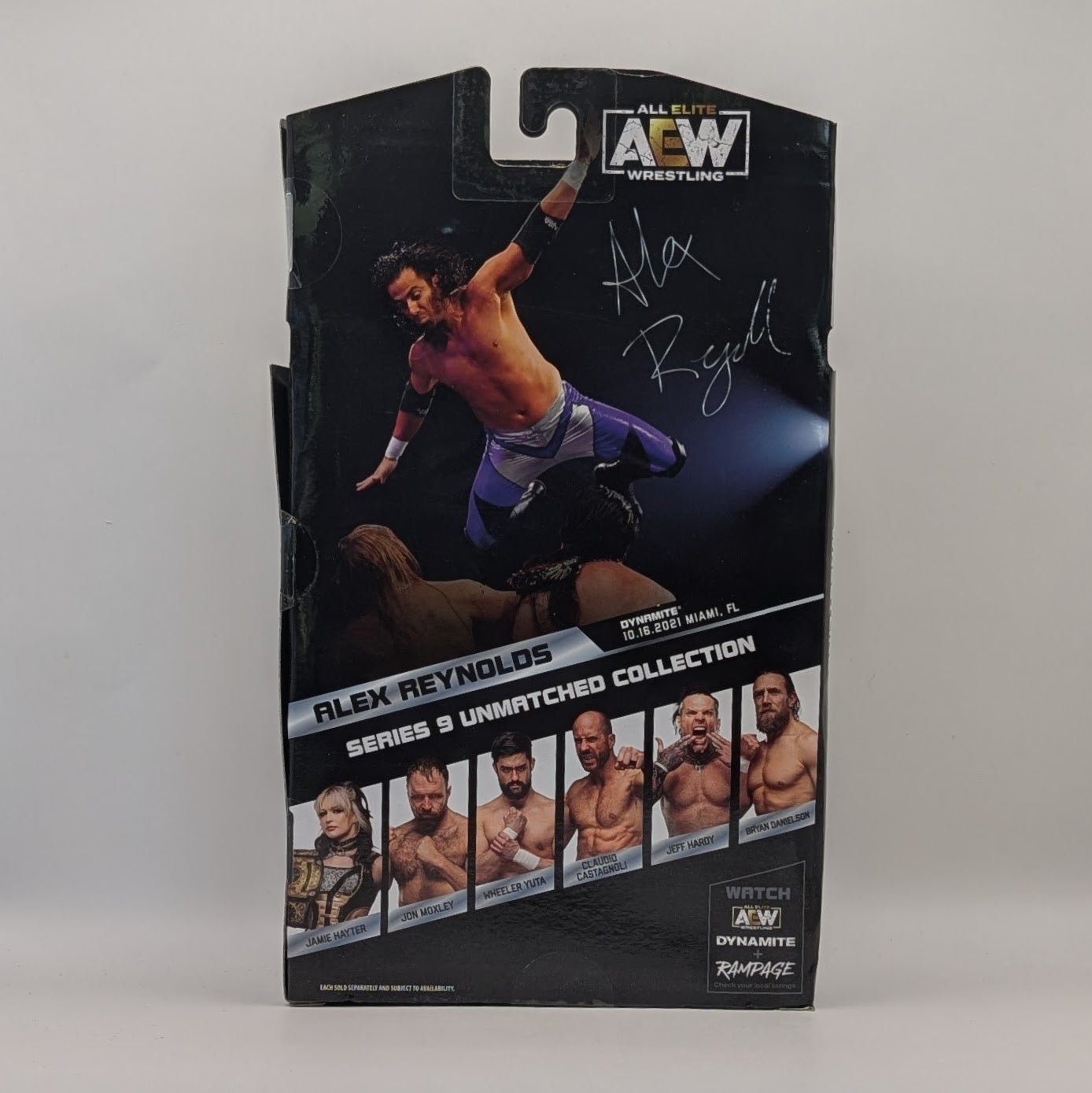 Dusty Rhodes Action Figure AEW Jon Moxley Unmatched Series 9 Action ...