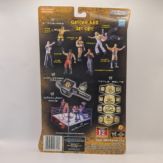 2002 WWE Jakks Pacific Titantron Live Off the Ropes Series 1 Hollywood Hulk Hogan