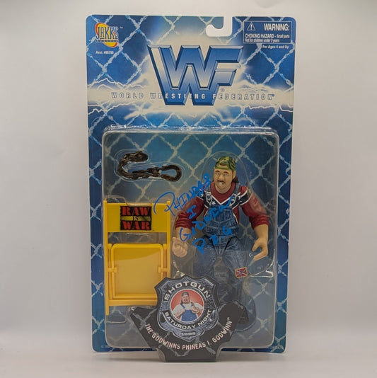 1998 WWF Jakks Pacific Shotgun Saturday Night Series 1 Phineas I. Godwinn