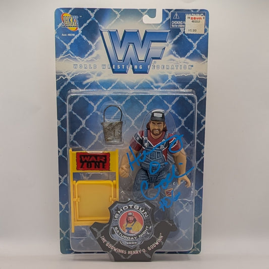 1998 WWF Jakks Pacific Shotgun Saturday Night Series 1 Henry O. Godwinn