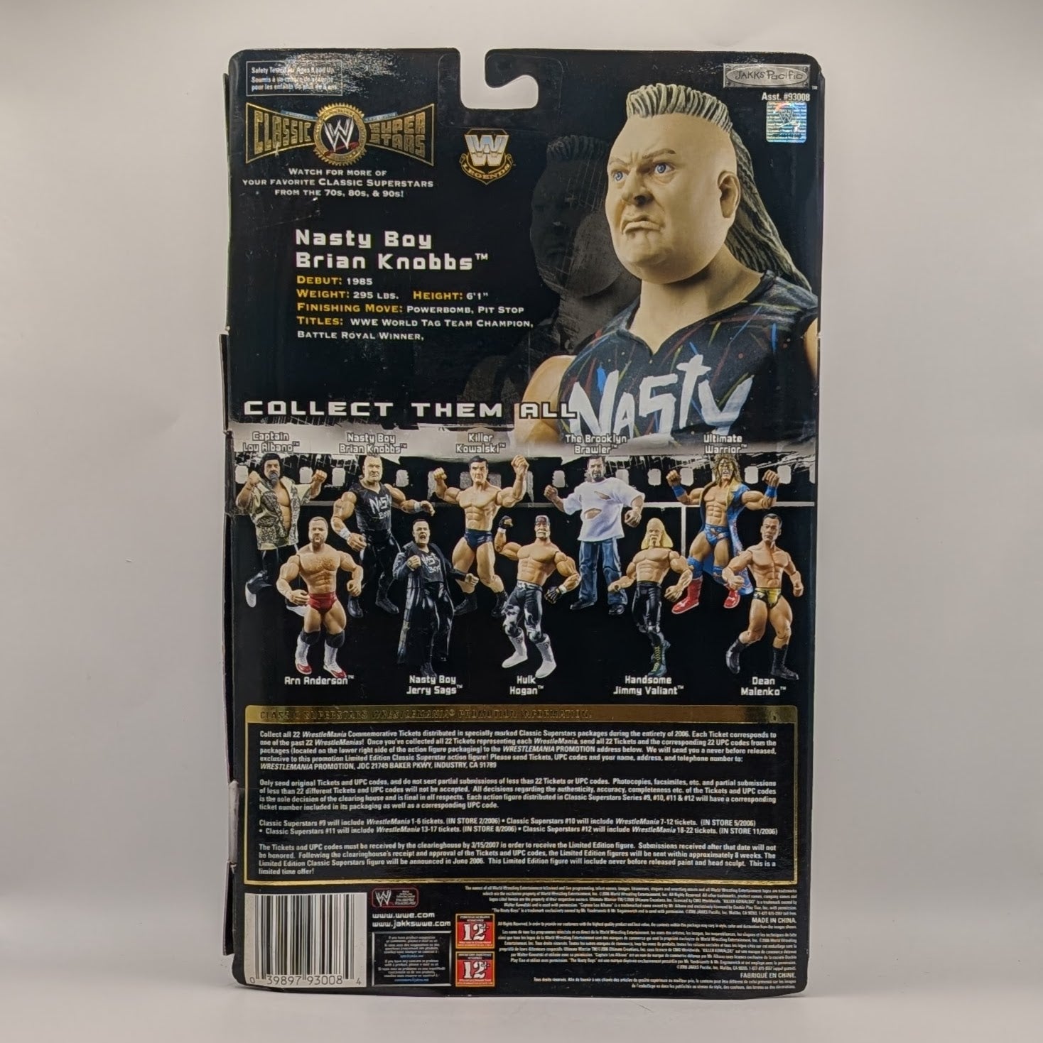 2006 WWE Jakks Pacific Classic Superstars Series 12 Nasty Boy