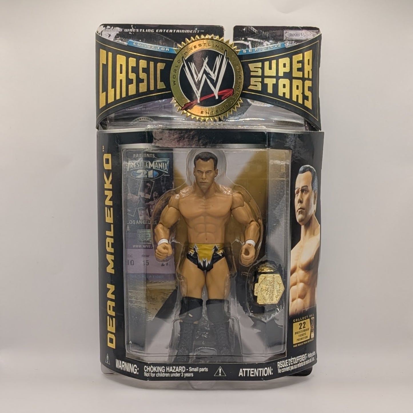 2006 WWE Jakks Pacific Classic Superstars Series 12 Dean Malenko