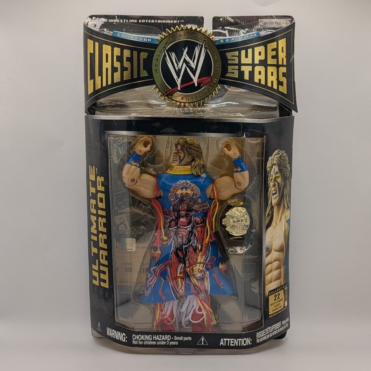 2006 WWE Jakks Pacific Classic Superstars Series 12 Ultimate Warrior