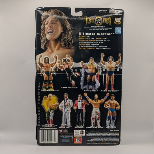 2005 WWE Jakks Pacific Classic Superstars Series 7 Ultimate Warrior
